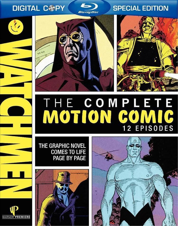 Watchmen The Complete Motion Comic Bluray