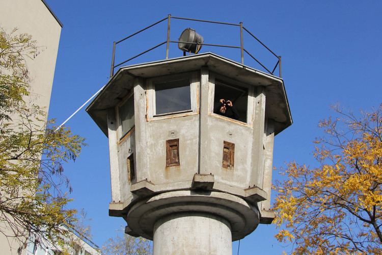 Watchtower Berlin Wall Watchtower Near Potsdamer Platz andBerlin