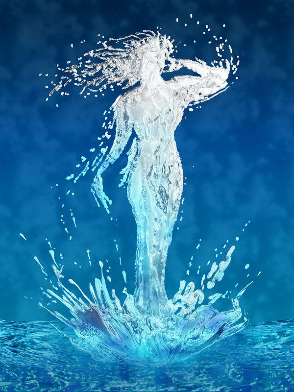 Water Lady water lady by olyana on DeviantArt