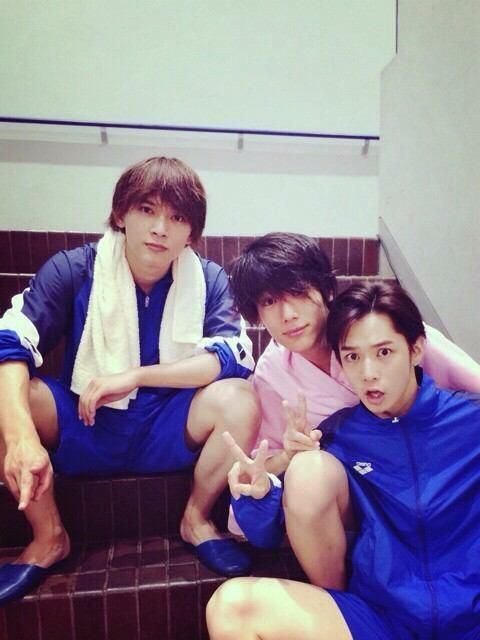 Water Polo Yankees Taishi Nakagawa n Yudai Chiba in Suikyu Yankees Water Polo Yankees