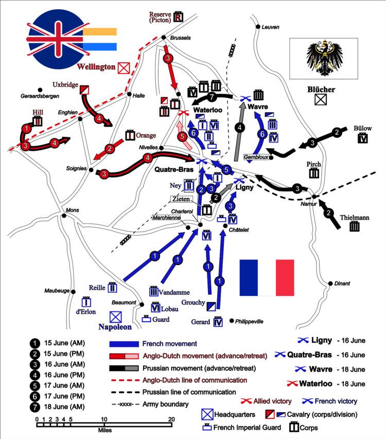 Waterloo Campaign Waterloo Campaign Wikipedia