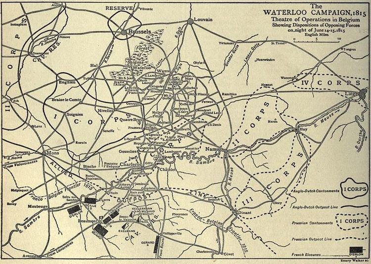 Waterloo Campaign 1911 Encyclopdia BritannicaWaterloo Campaign Wikisource the