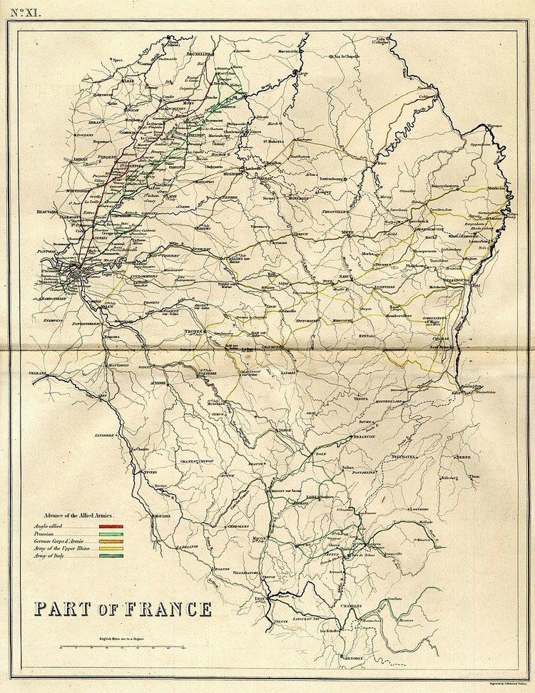 Waterloo Campaign: Waterloo to Paris (25 June – 1 July)
