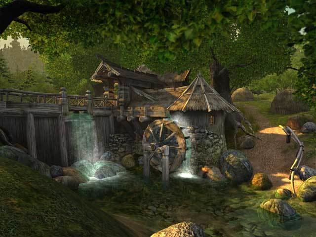Watermill Nature 3D Screensavers Watermill Stunningly beautiful 3D