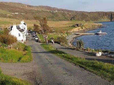 Waternish Isle of Skye Self Catering Crofters Cottage Luxury with Sea Views