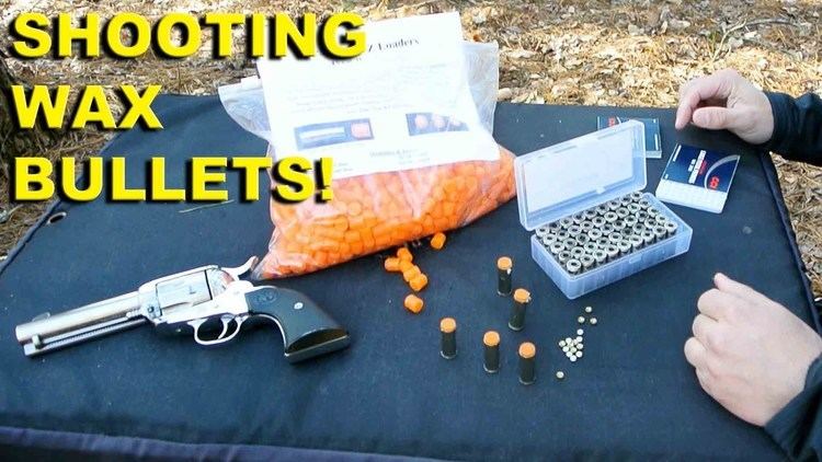 Wax bullet Shooting Wax Bullets DIY Ammo for Cheap Training and Fun YouTube