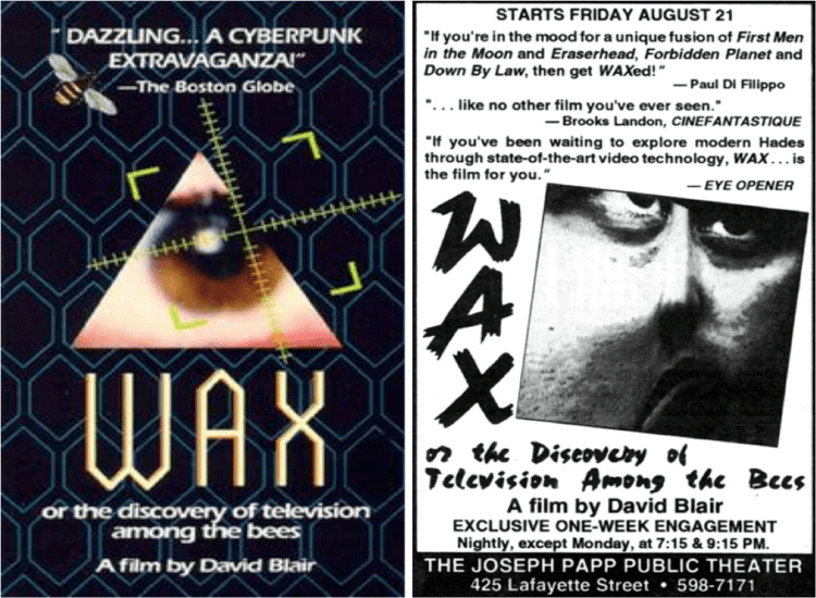 Wax or the Discovery of Television Among the Bees Abelhas ocultismo e TV em Wax or The Discovery of Television Among