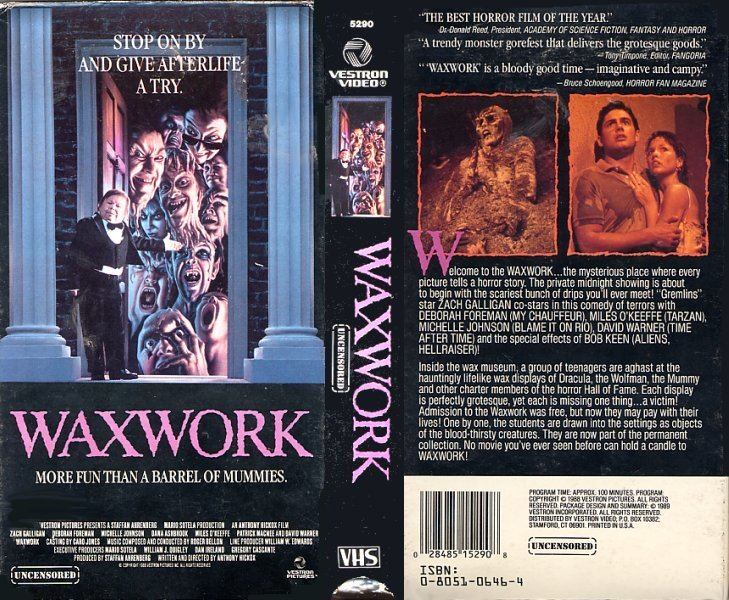 Waxwork (film) Waxwork 1988 Grayson Kilmercom