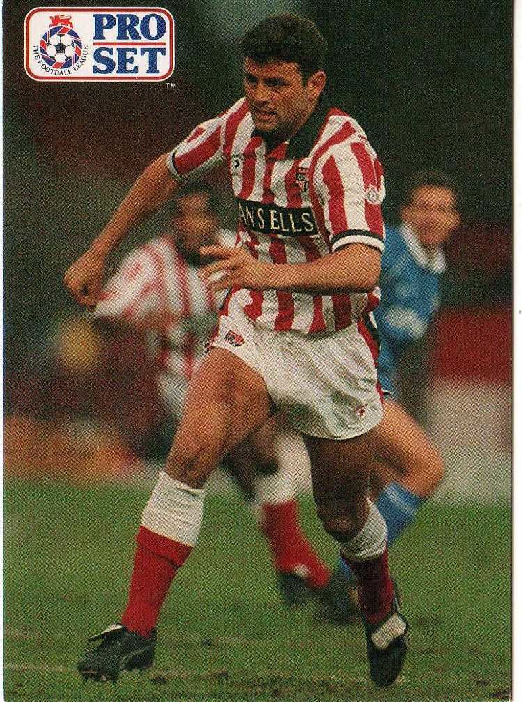 Wayne Biggins STOKE CITY Wayne Biggins 427 PROSET 1991 1992 Football