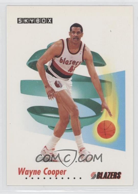 Wayne Cooper (basketball) 199192 Skybox Base 235 Wayne Cooper COMC Card Marketplace