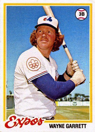 Wayne Garrett 1978 Topps 679 Wayne Garrett Montreal Expos Baseball Cards