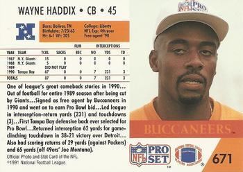 Wayne Haddix Tampa Bay Buccaneers Gallery The Trading Card Database