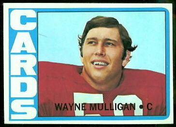 Wayne Mulligan Wayne Mulligan rookie card 1972 Topps 236 Vintage Football Card