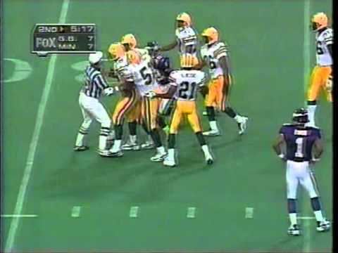 Wayne Simmons (American football) Classic American Football Wayne Simmons slams Amp Lee YouTube