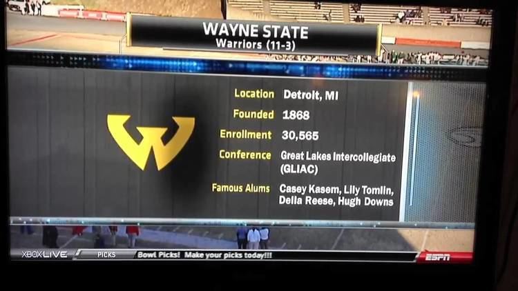 Wayne State Warriors football Wayne State University football theatre mention YouTube