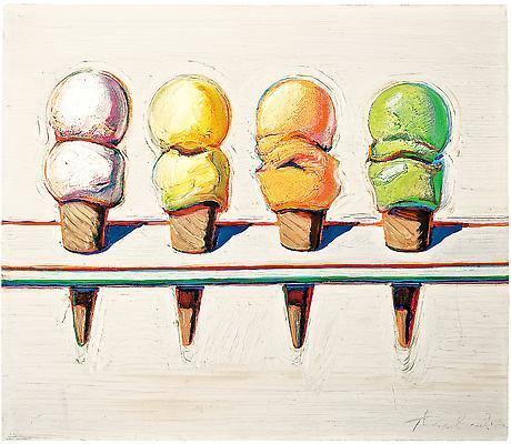 Wayne Thiebaud Iconic artist Wayne ThiebaudA retrospective Patina amp Hue