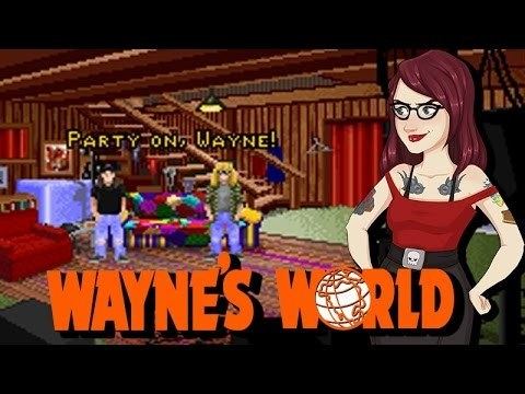 Wayne's World (video game) Waynes World DOS Game Shyeah Right YouTube