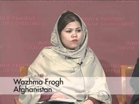 Wazhma Frogh Wazhma Frogh Bringing Women to the Peace Process in