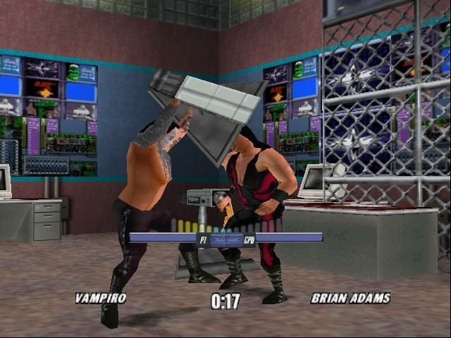 WCW Backstage Assault Play WCW Backstage Assault Online N64 Game Rom Nintendo 64