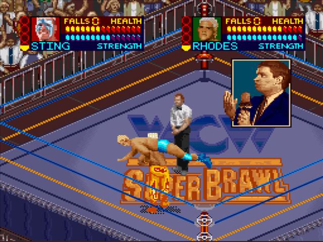 WCW SuperBrawl Wrestling WCW Super Brawl Wrestling Game Download GameFabrique