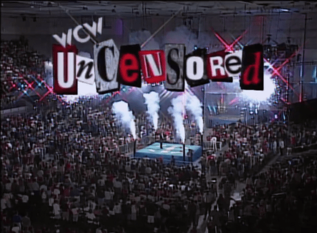 WCW Uncensored The Best And Worst Of WCW Uncensored 1996