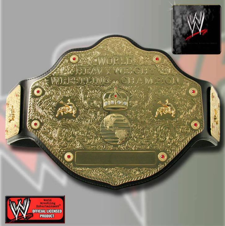 WCW World Heavyweight Championship WCW WORLD HEAVYWEIGHT REPLICA WRESTLING BELT
