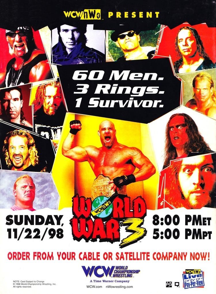 WCW World War 3 This Day in WCW History WCW World War 3 Took WCW WorldWide