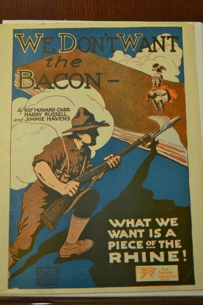 We Don't Want the Bacon (What We Want is a Piece of the Rhine)