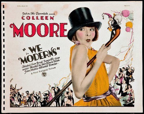 Colleen Moore in the Movie We Moderns 1925 Blueiskewl
