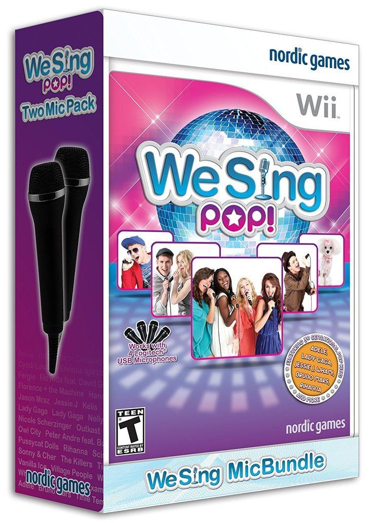 We Sing Pop! We Sing Pop Plus One Mic Nintendo WiiWii U Amazoncouk PC