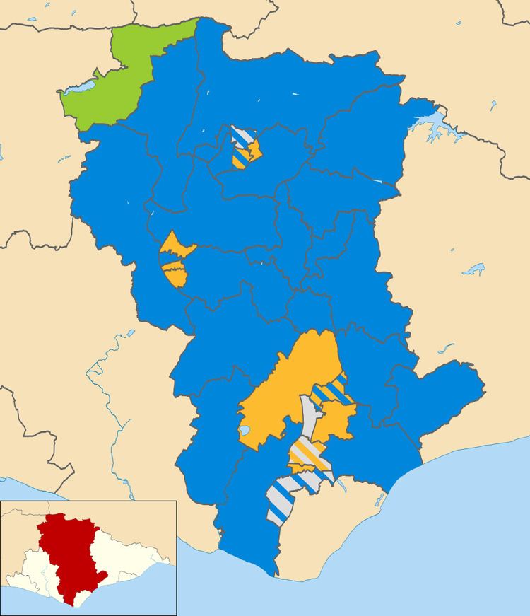 Wealden District Council election, 2007