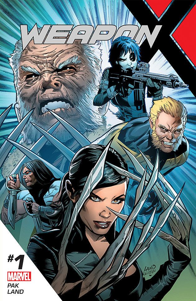 Weapon X Greg Pak And Greg Land Launch Weapon X Team Book