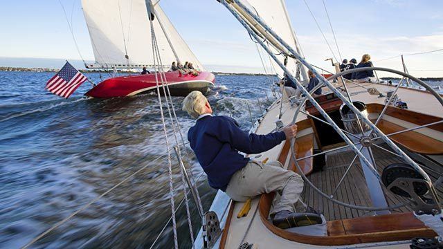 Weatherly (yacht) 7 Wonders of Newport Rhode Island ABC News