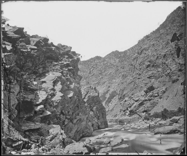 Weber Canyon FileDevils Gate Weber Canyon Utah NARA 519459jpg