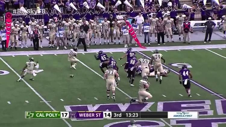 Weber State Wildcats football Cal Poly at Weber State Big Sky Football Highlights YouTube