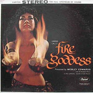 Webley Edwards Webley Edwards with Al Kealoha Perry Hawaii Calls Fire Goddess