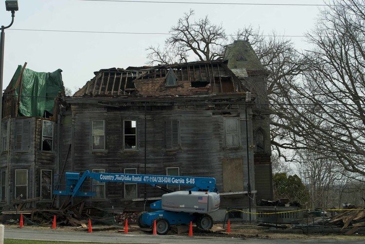 Webster Wagner House The once magnificent Webster Wagner House and what remains today