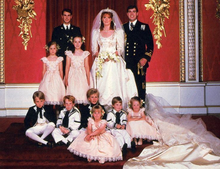 Wedding of Prince Andrew, Duke of York, and Sarah Ferguson httpssmediacacheak0pinimgcom736xbea503