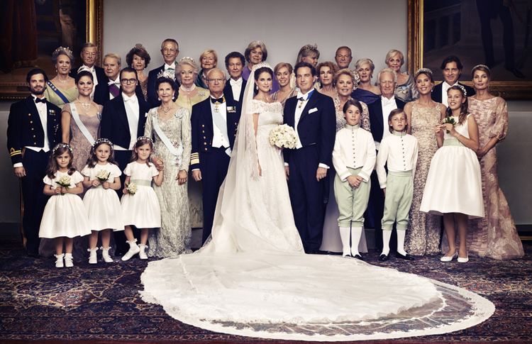 Wedding of Princess Madeleine and Christopher O'Neill Princess Madeleine and Chris ONeills official wedding photographs