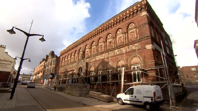 Wedgwood Institute Burslem Wedgwood Institute restoration begins BBC News