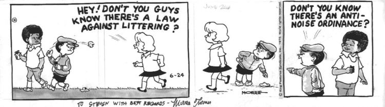 Wee Pals Wee Pals June 24 1975 by Morrie Turner in Steven Ngs Comic strips
