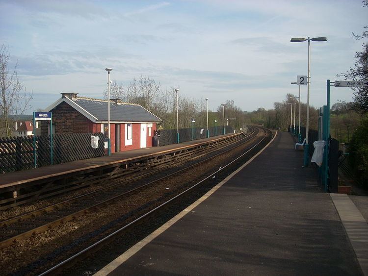 Weeton railway station