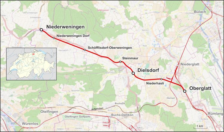 Wehntal railway line