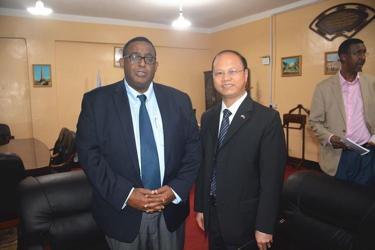 Wei Hongtian Ambassador Wei Hongtian Meets with the NewlyAppointed Somali Prime