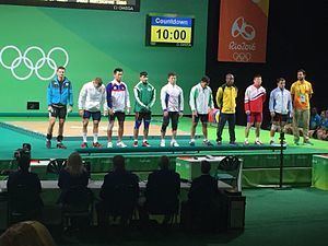 Weightlifting at the 2016 Summer Olympics – Men's 69 kg httpsuploadwikimediaorgwikipediacommonsthu