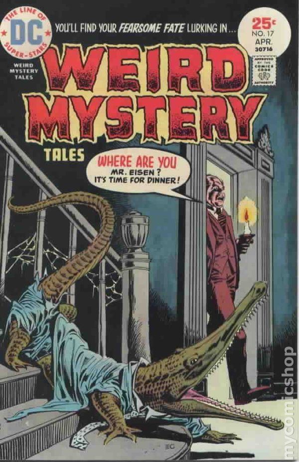 Weird Mystery Tales Weird Mystery Tales 1972 comic books