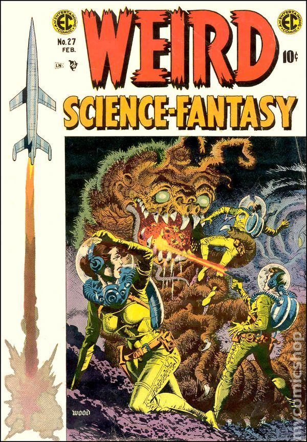 Weird Science (comics) Weird ScienceFantasy 1954 EC Comics comic books