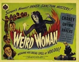 Weird Woman Movie Posters From Movie Poster Shop