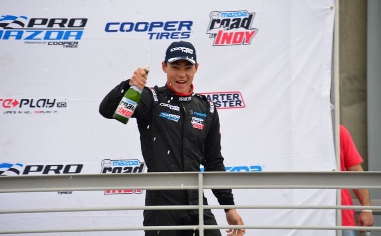 Weiron Tan Spectacular race win in Alabama Weiron Tan Racing Driver