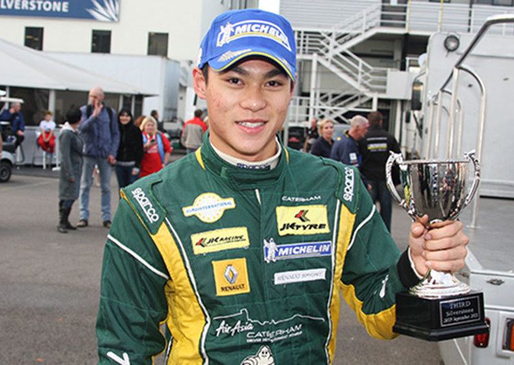 Weiron Tan Williams Harfield Sports Group Caterhams Weiron Tan Signs with WHSG